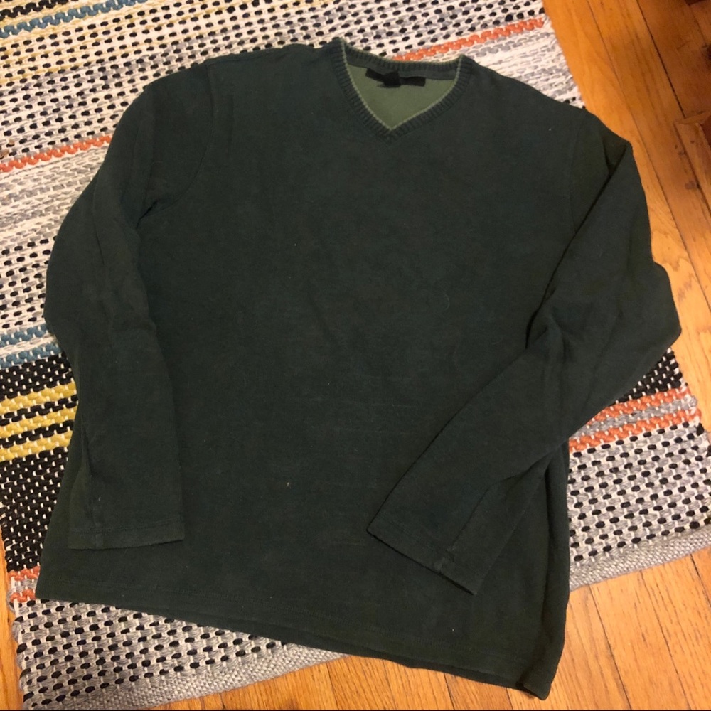 Express Classic Fit V-Neck Sweater